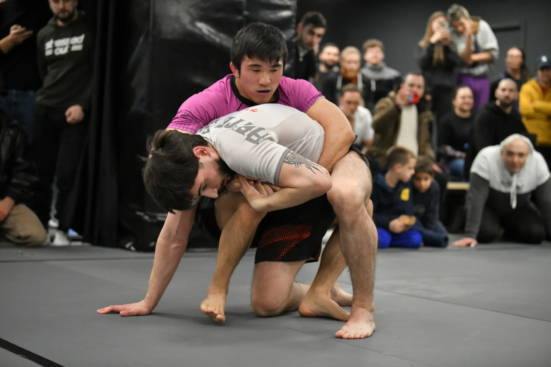 Wrestling competition at the Gymnasia complex in Tbilisi